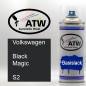 Preview: Volkswagen, Black Magic, S2: 400ml Sprühdose, von ATW Autoteile West.